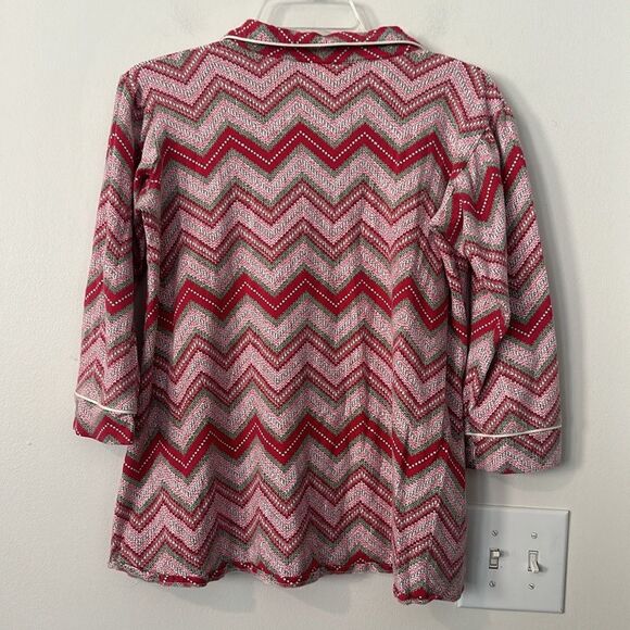 Bedhead Chevron Pajama Top M - Picture 3 of 5